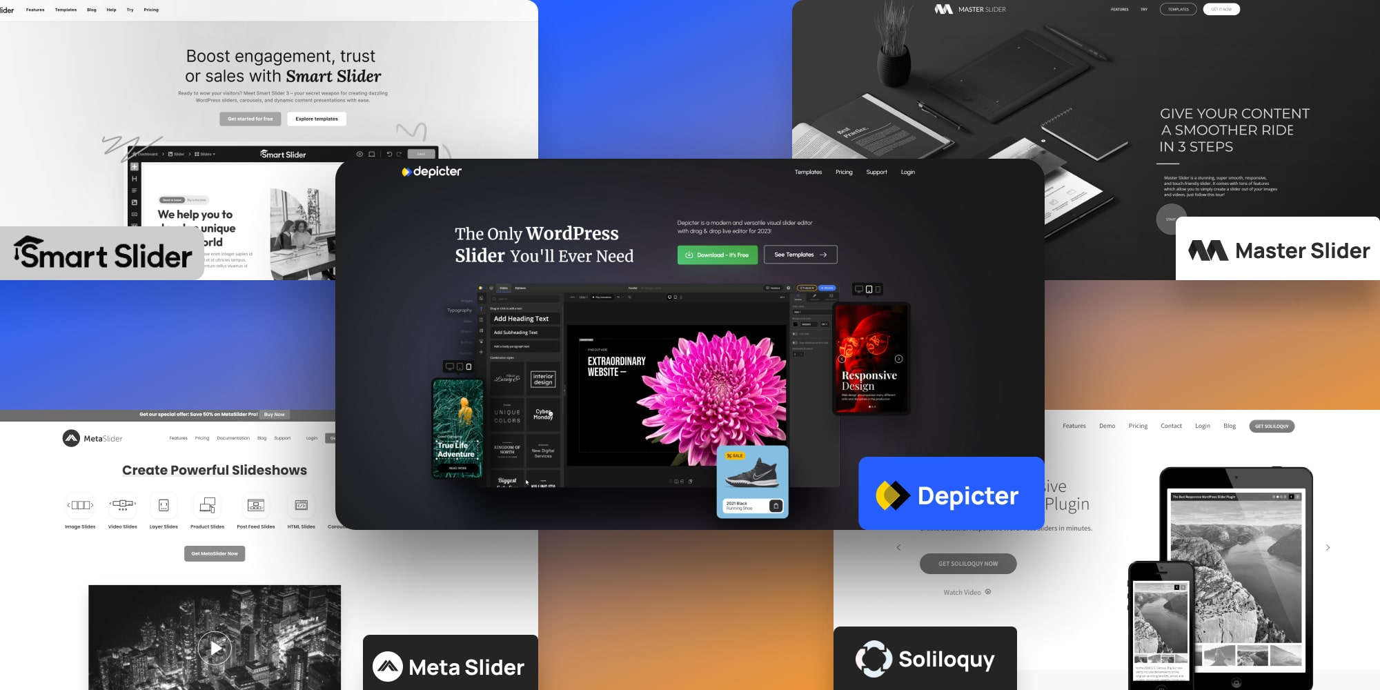 What a website slider is