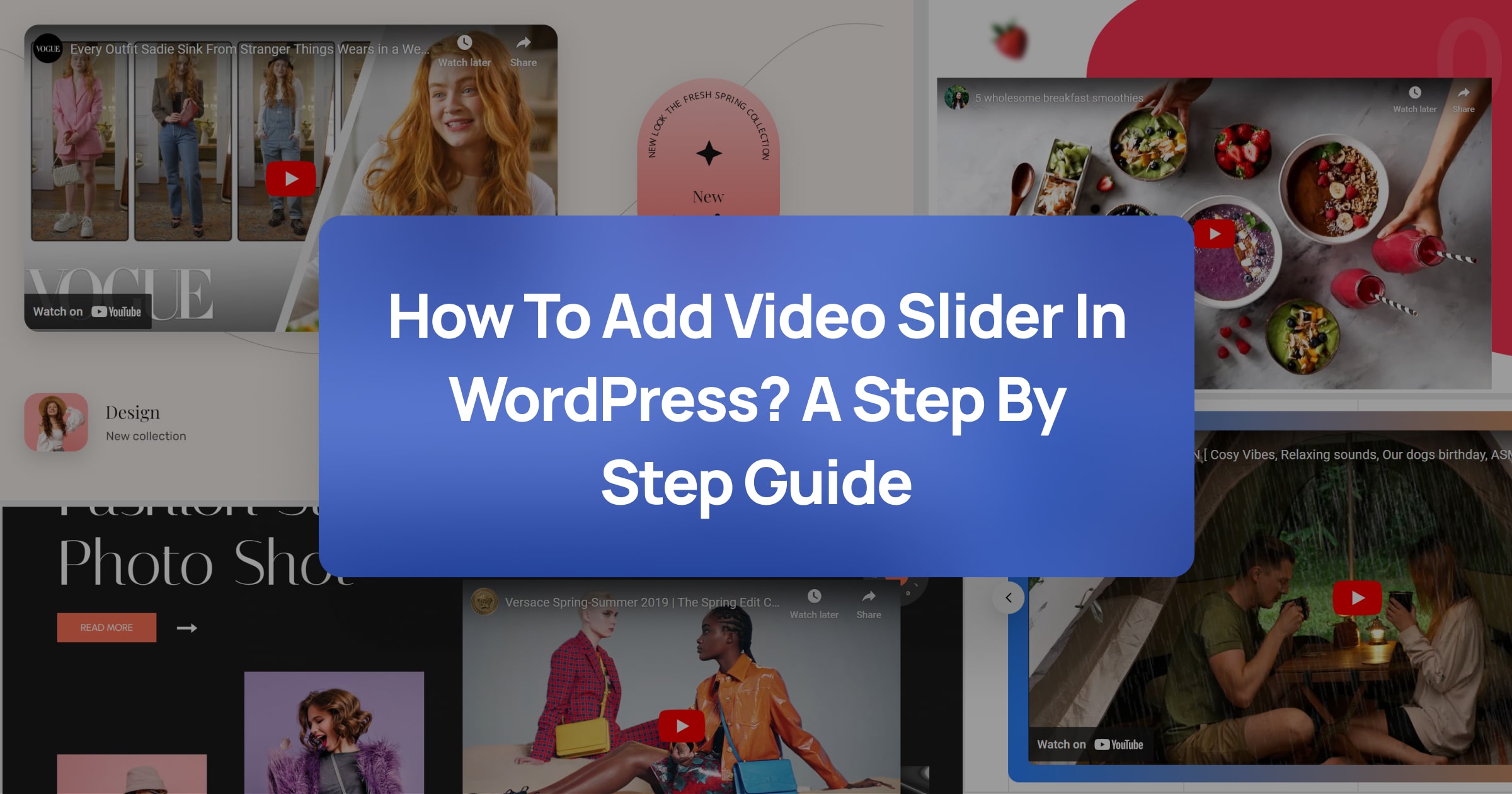 How to Add Video Slider in WordPress