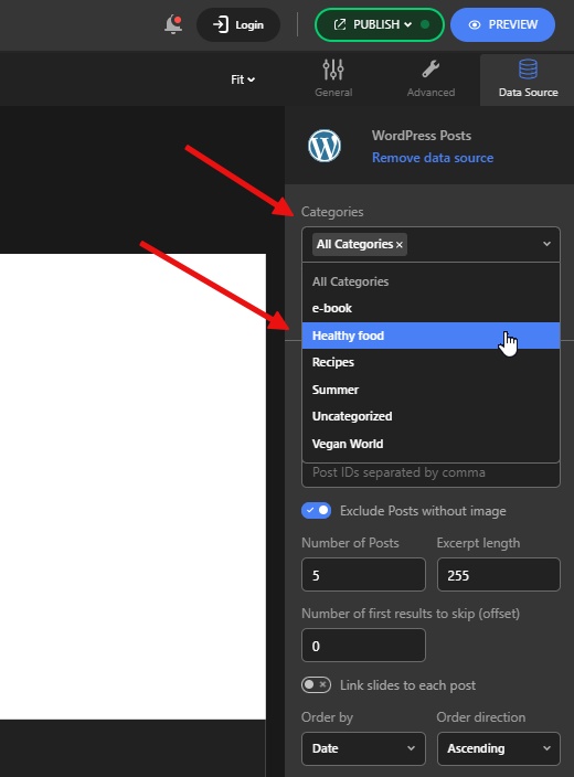 Custom Post filters