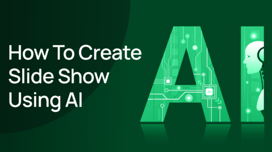 how to create slideshow using AI