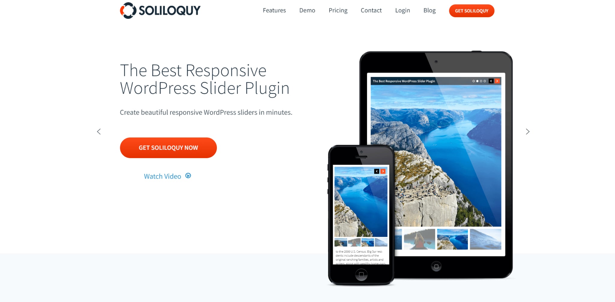 Soliloquy slider