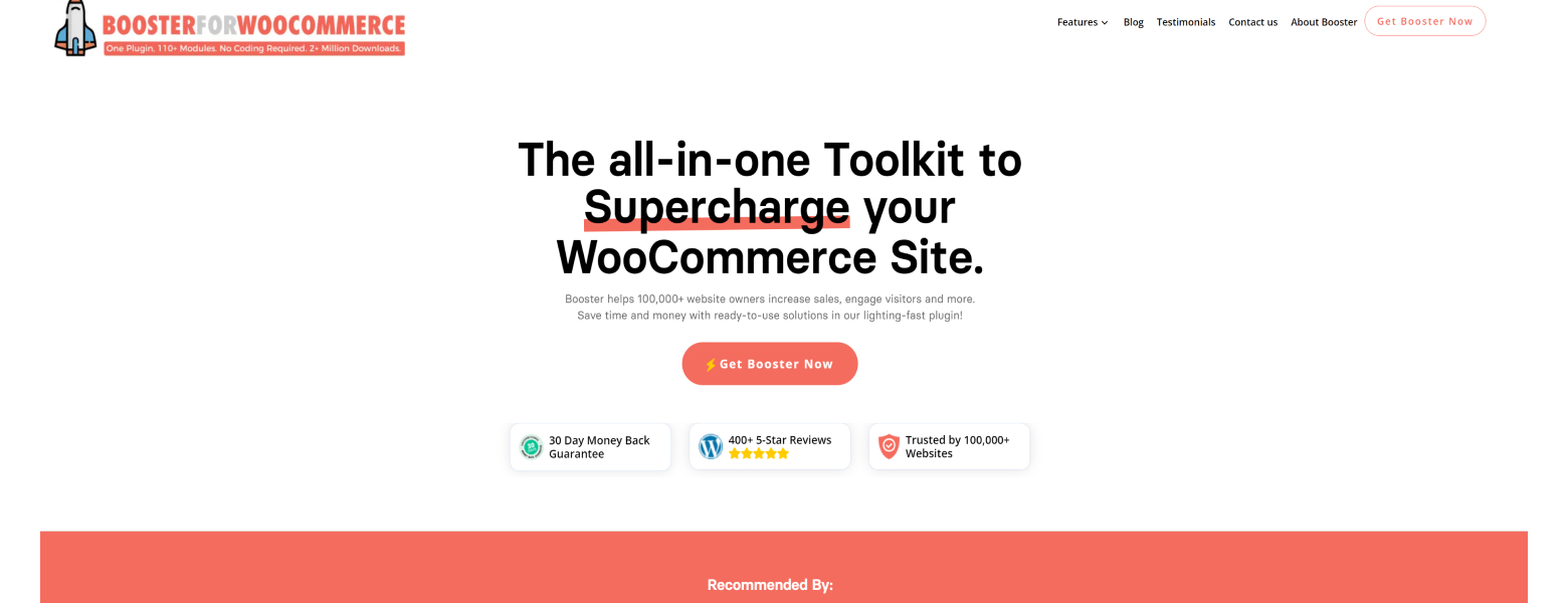 Booster for WooCommerce