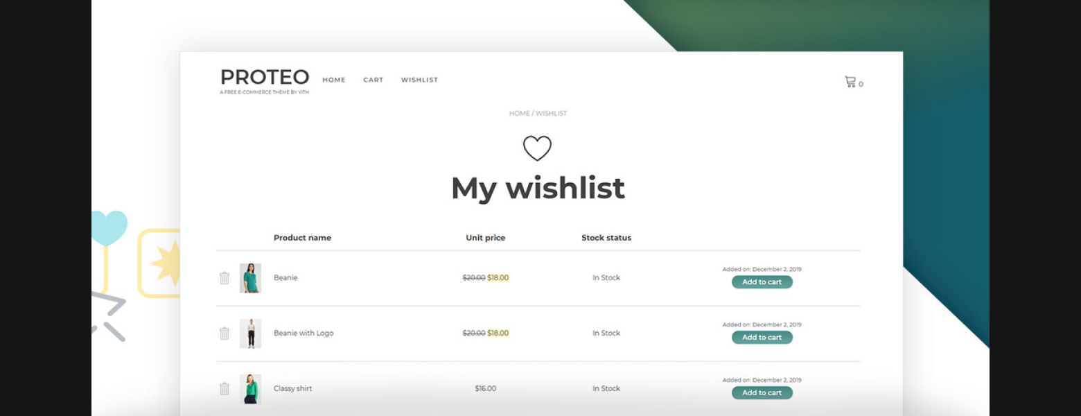 YITH WooCommerce Wishlist Plugin