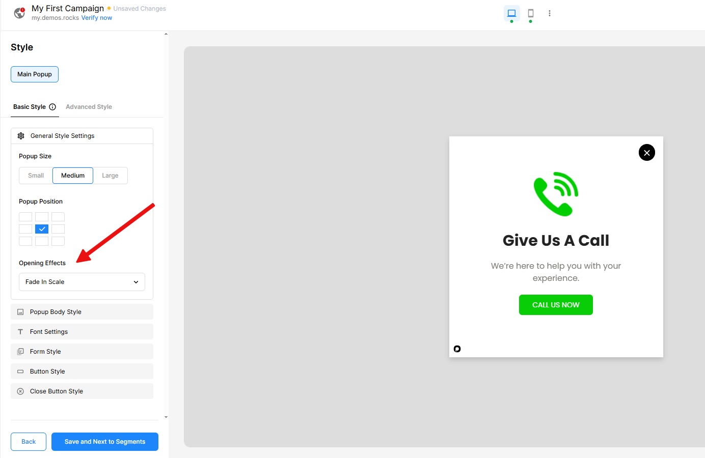 Popupsmart Animation